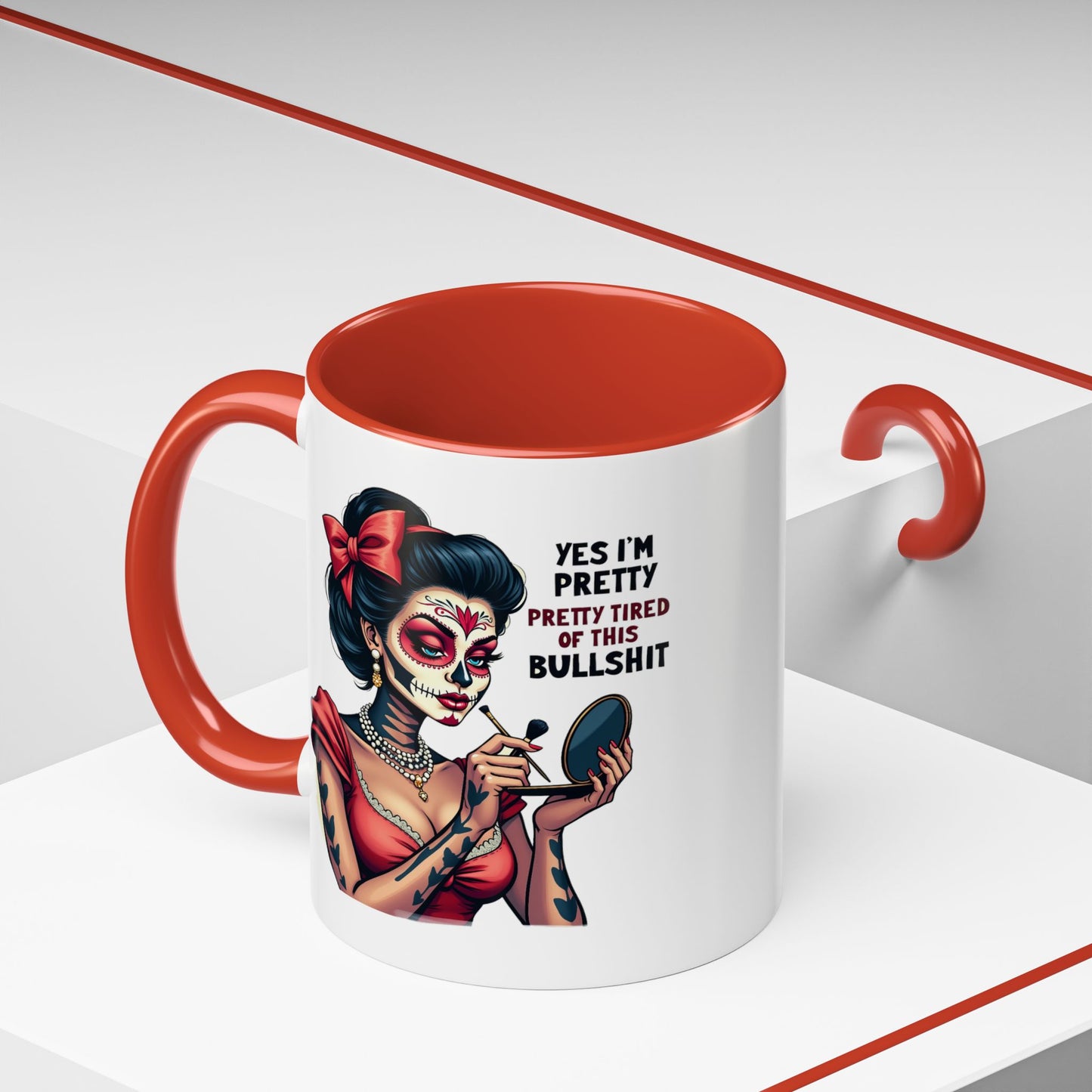 Adult Mug - Yes I'm Pretty