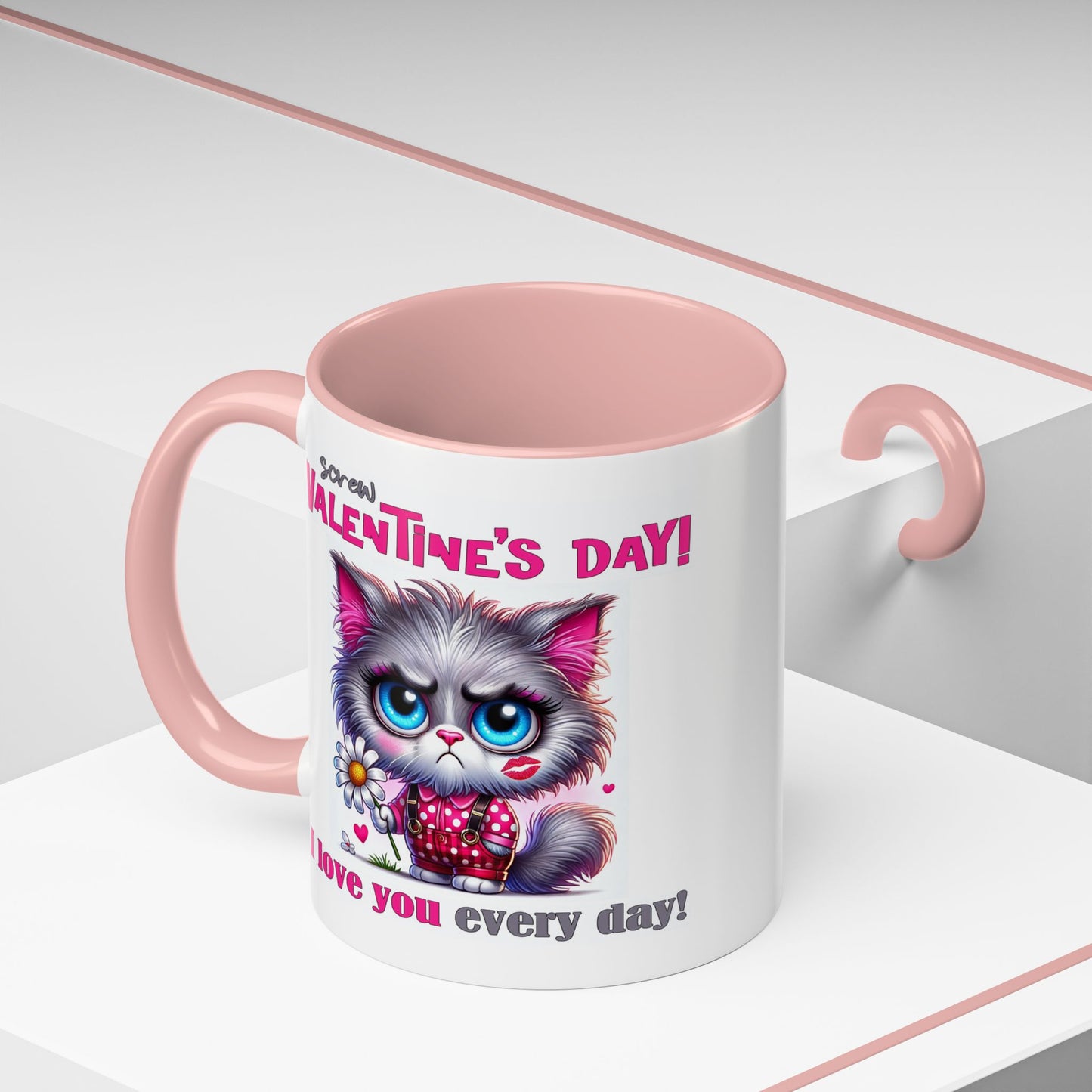 Animal Mug - Screw Valentine's Day