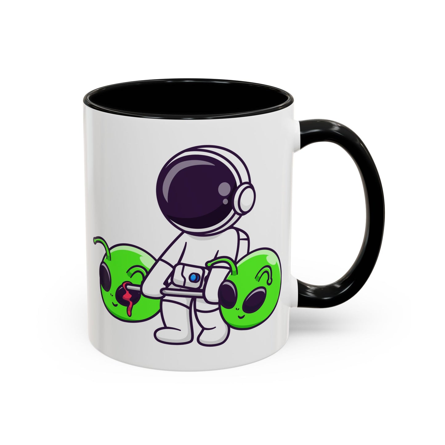 Alien Mug - Astronaut Lifting