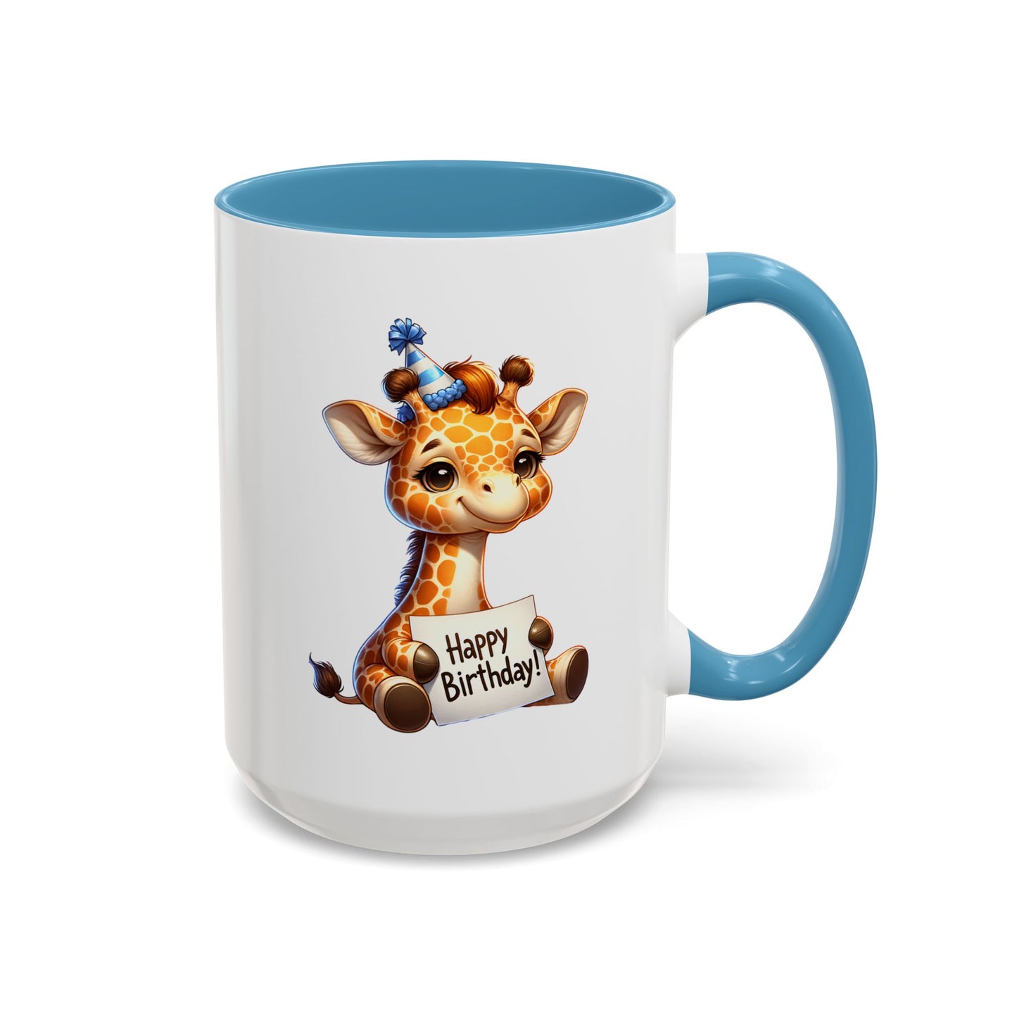 Birthday Mug - Giraffe Clipart