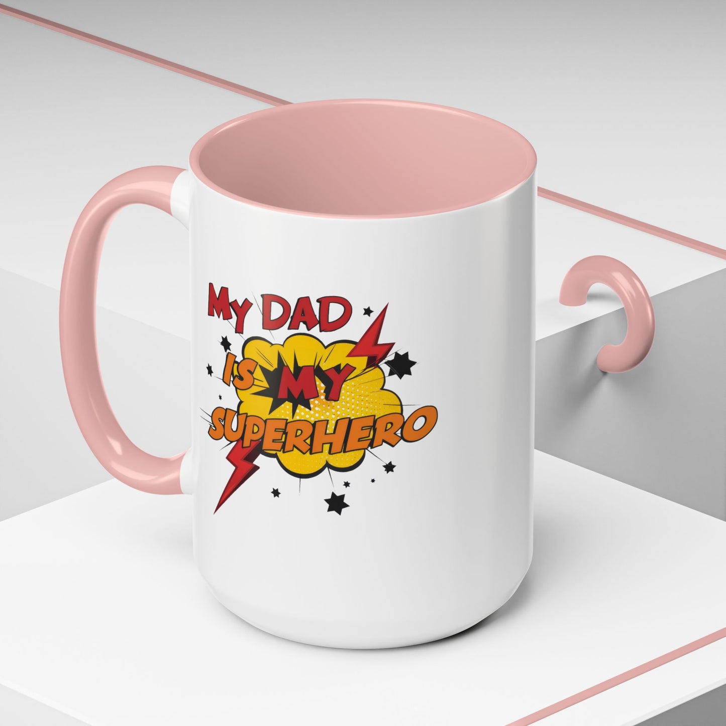 Father's Day Mug - My Dad Superhero