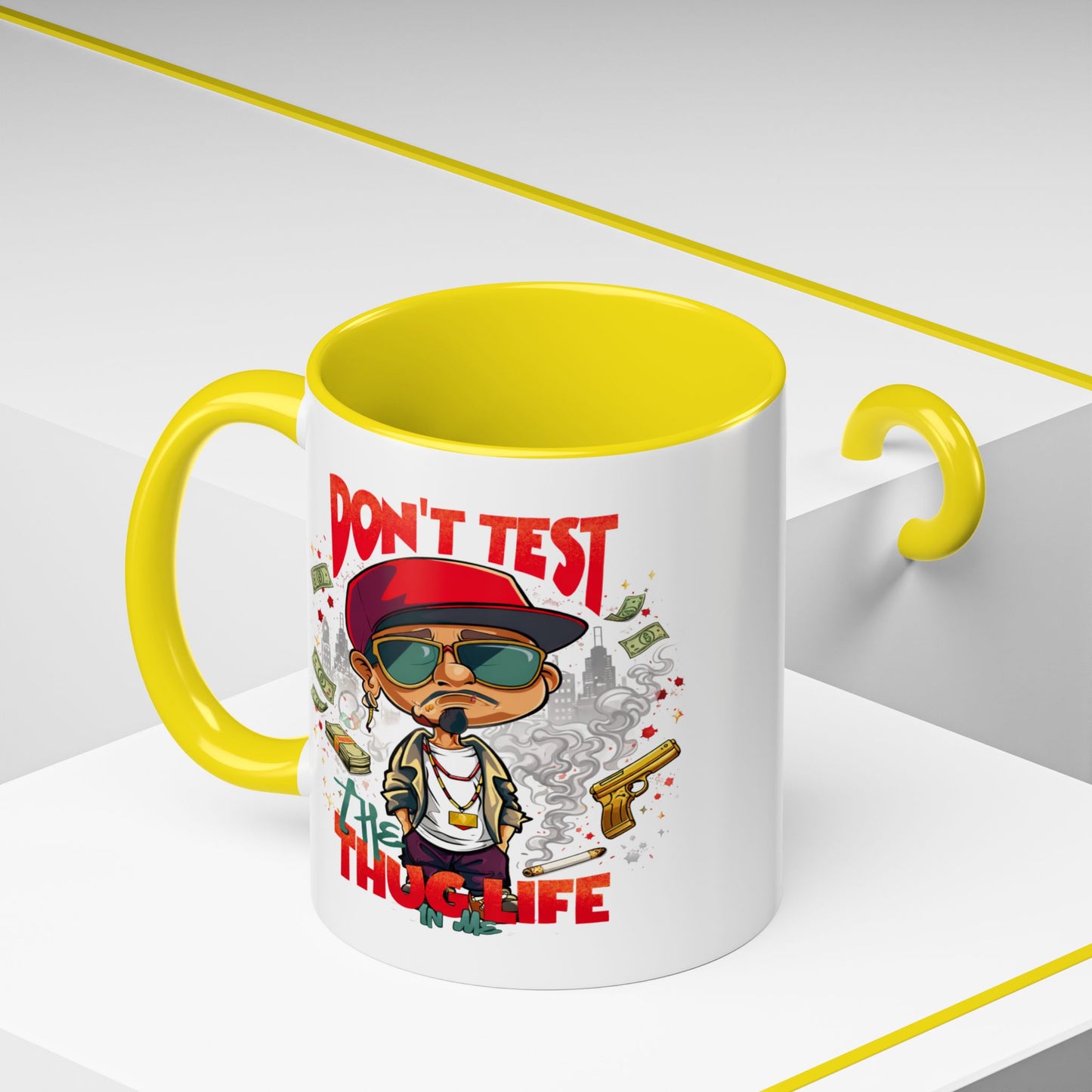 Humor Mug - Don't Test The Thug