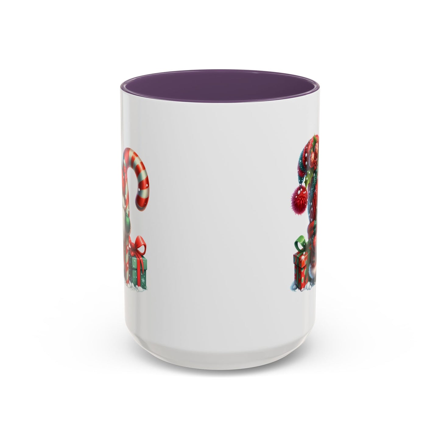 Christmas Mug - Gnome Candy Cane and Presents