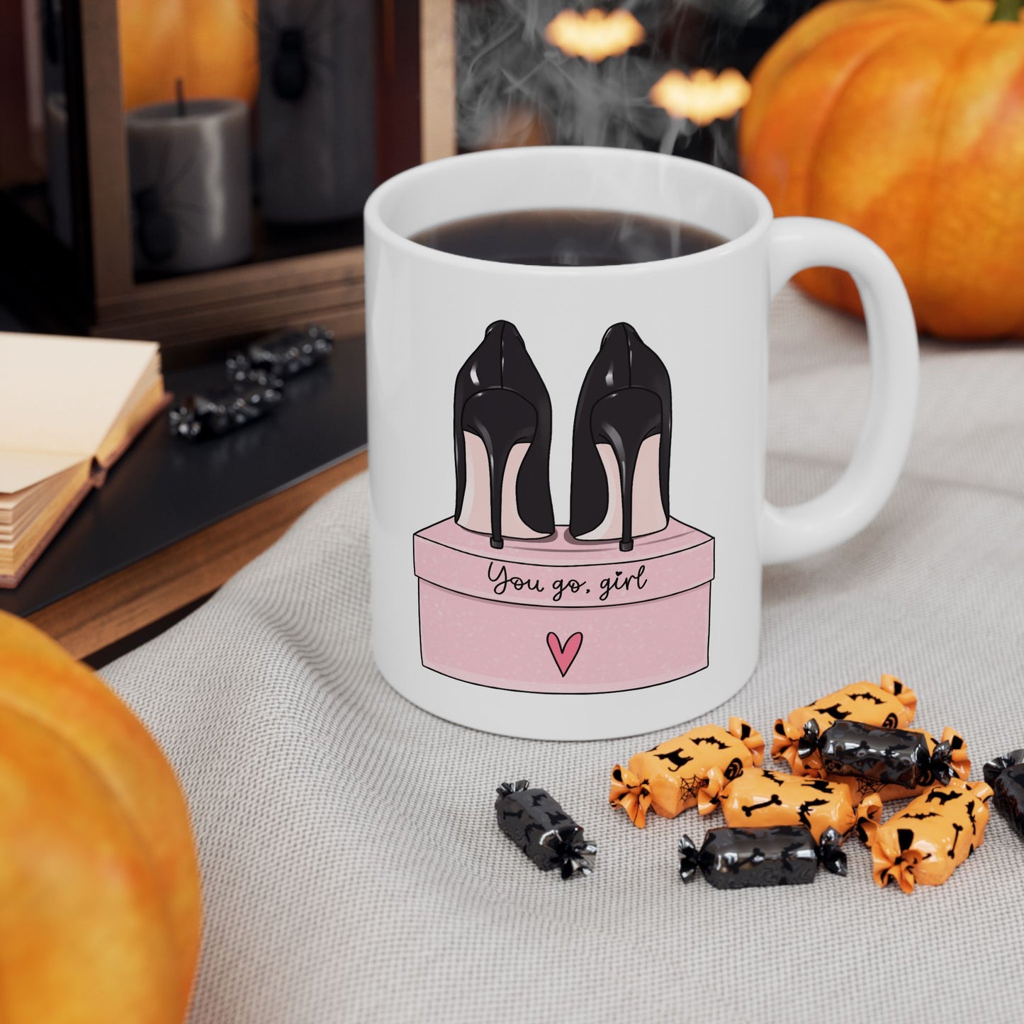 Motivation Mug - You Go Girl Shoes