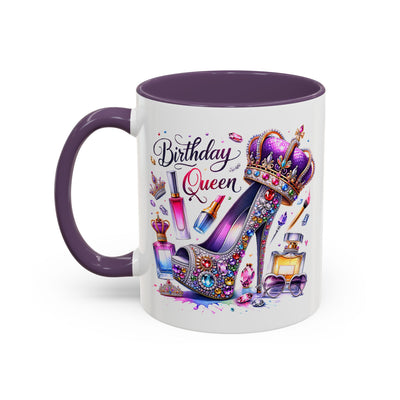 Birthday Mug - Birthday Queen Glitter