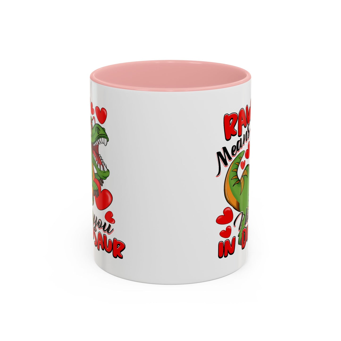 Anniversary Mug - Rawr Means I Love You
