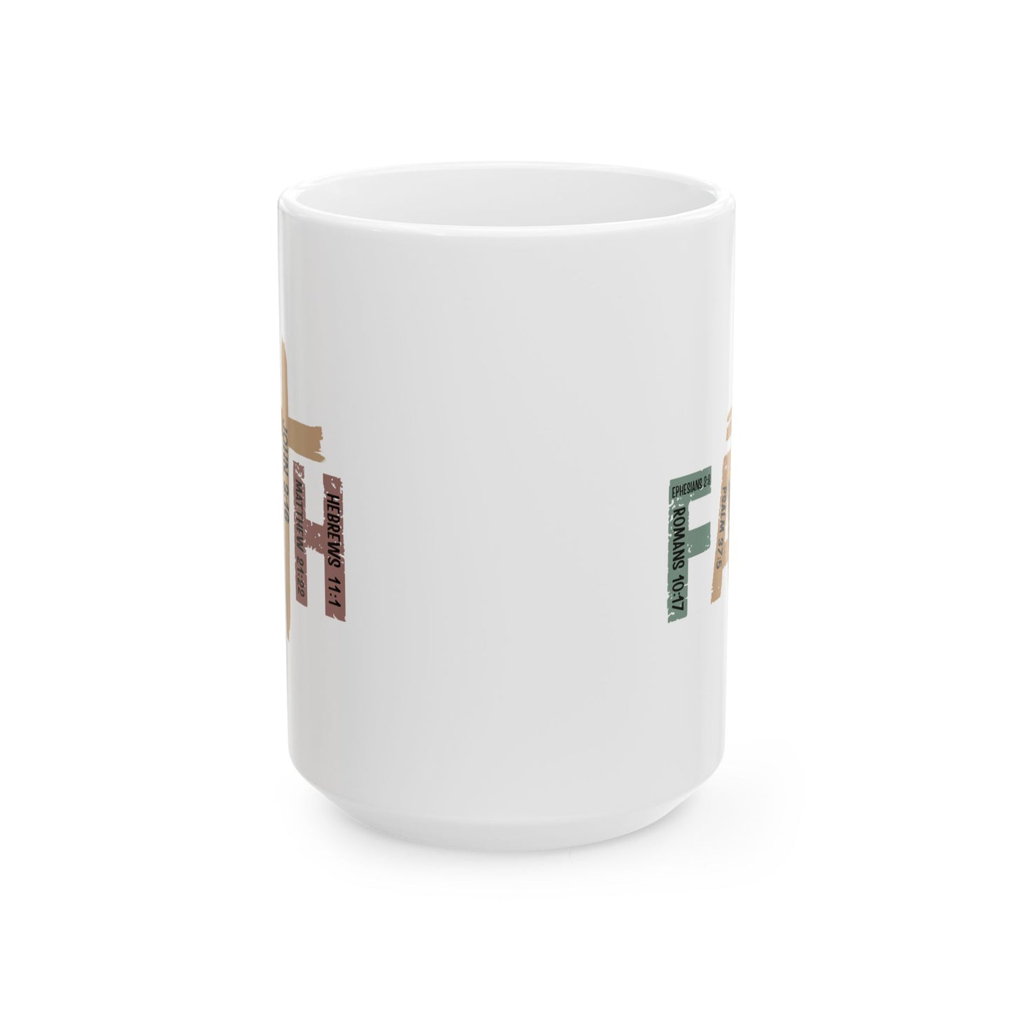 Religious Mug - Faith Cross