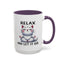 Animal Mug - Relax and Let It Go