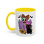 Halloween Mug - Cute Ghost With Cat