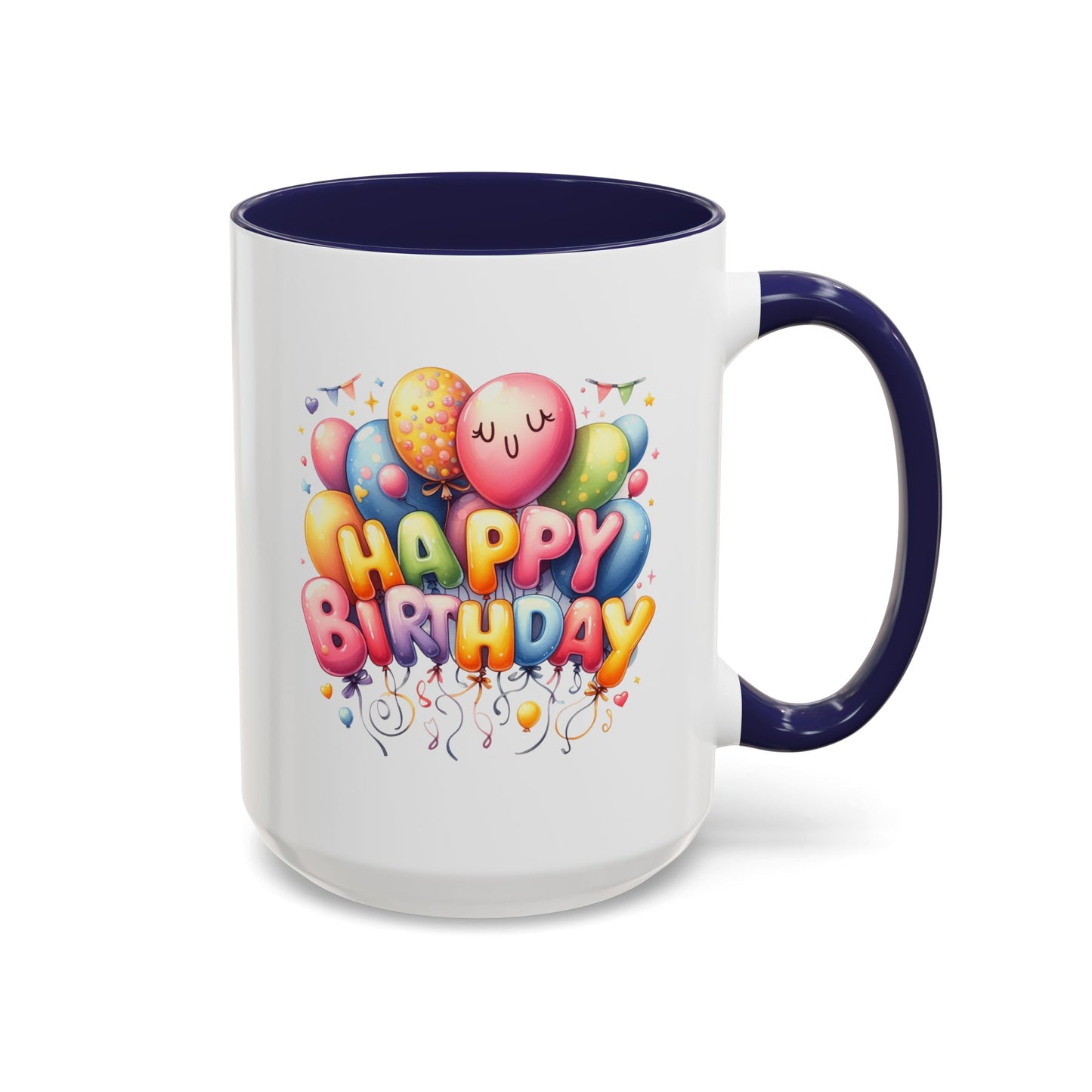 Birthday Mug - Happy Birthday Cute Balloon