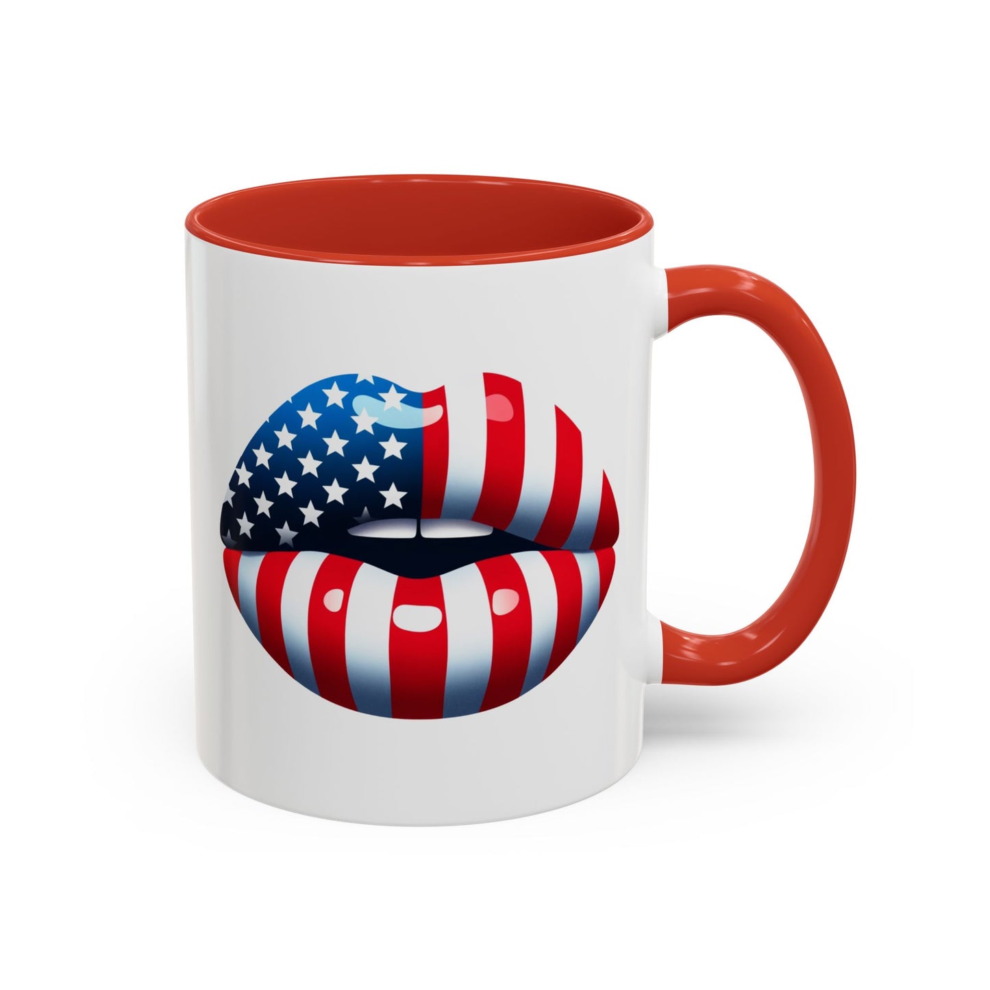 4th of July - American Flag Lips