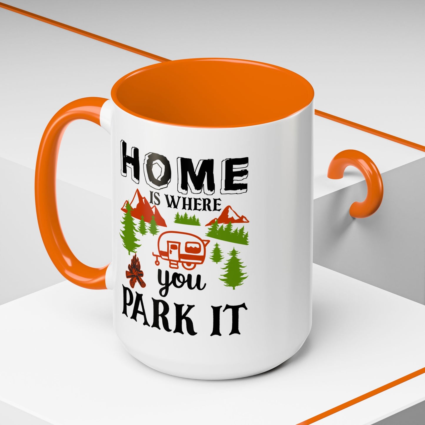 Adventure Mug - Home Is Where You Park It