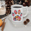 Animal Mug - Floral Dog Paw