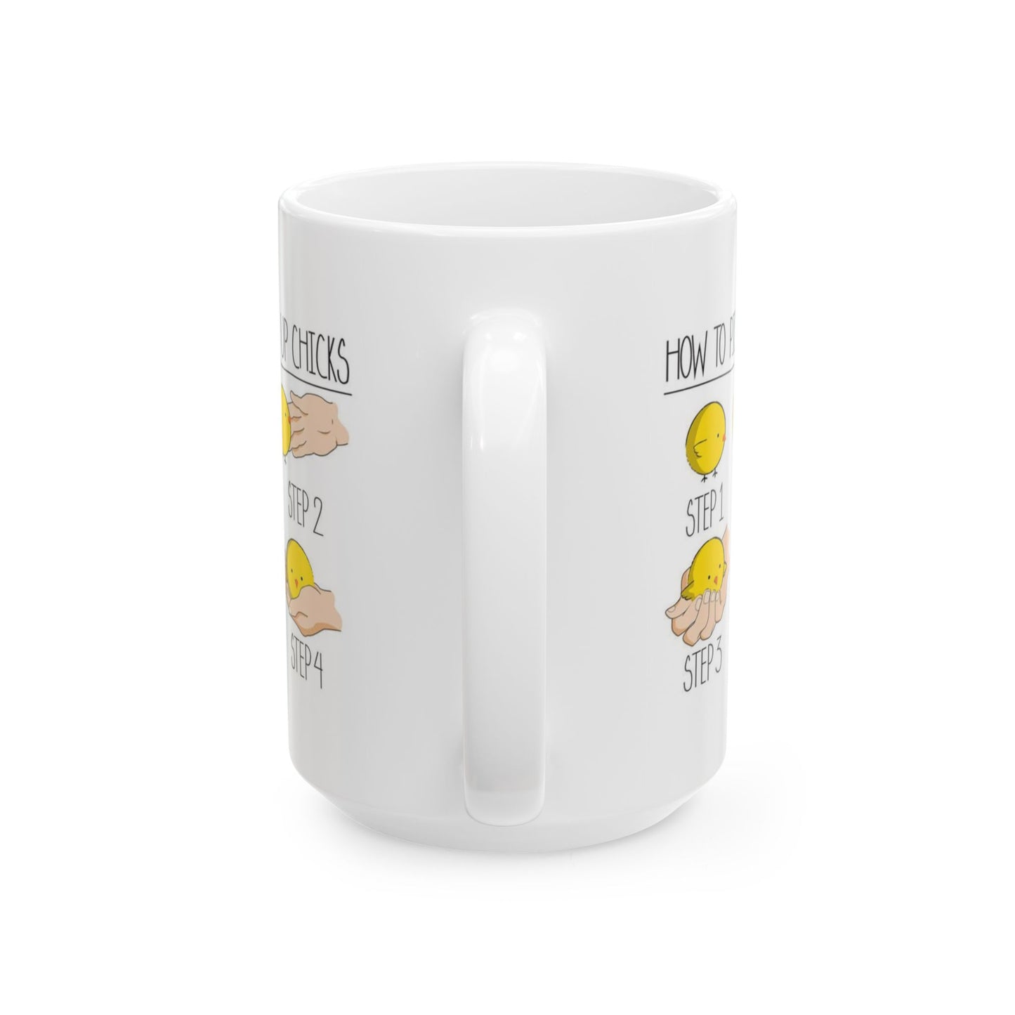 Humor Mug - How To Pick Up Chicks