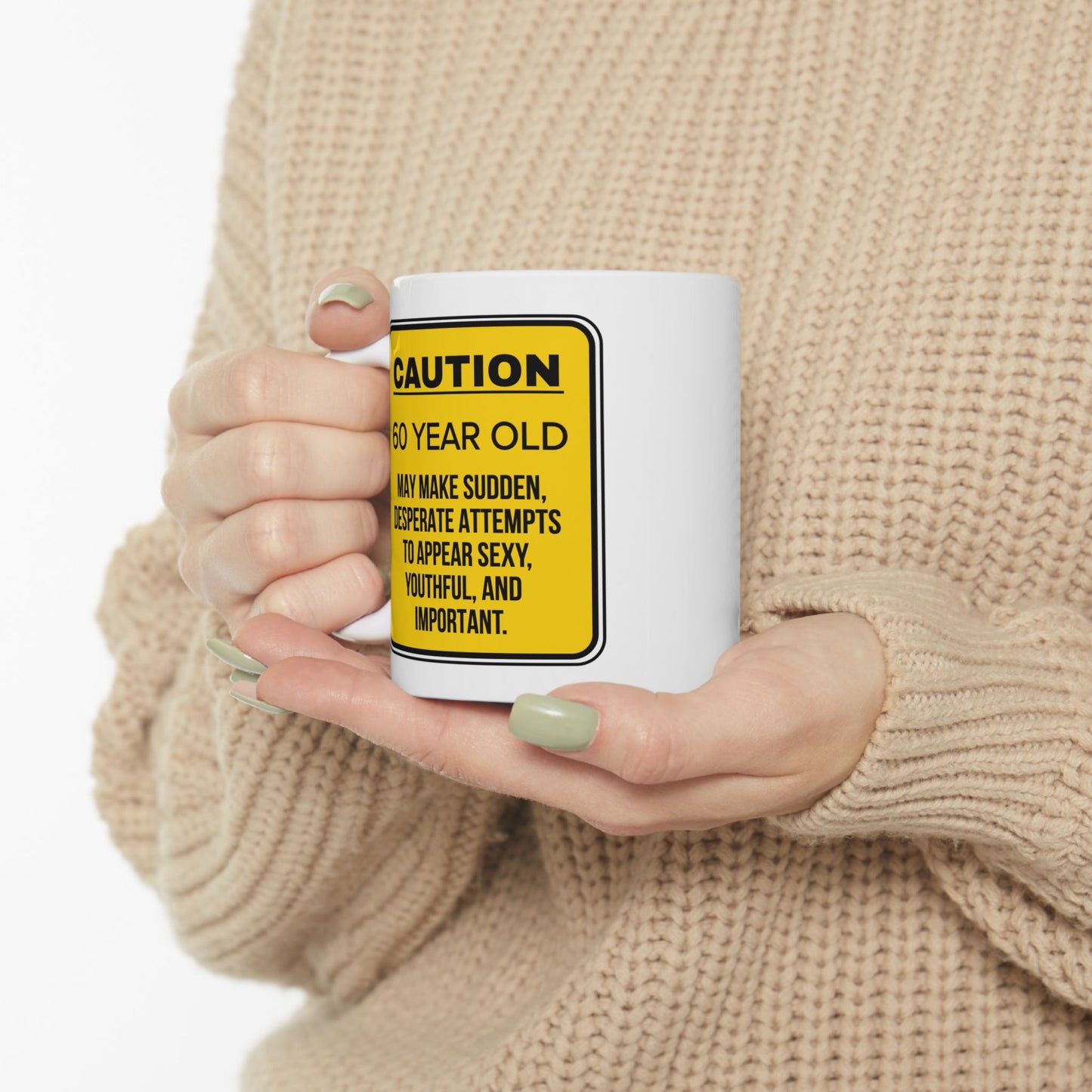 Birthday Mug - Caution 60 Year Old