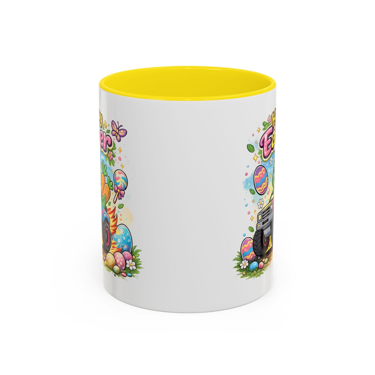Easter Mug - Dinosaur Monster Truck