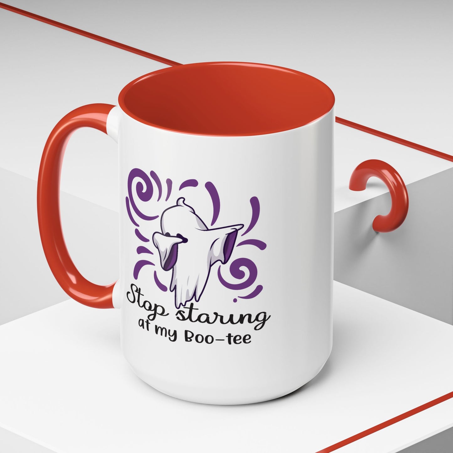 Humor Mug - Stop Staring at My Boo-tee