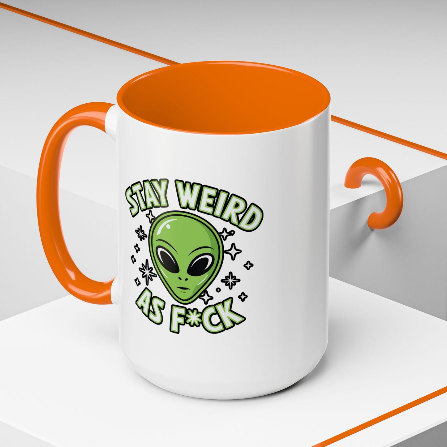Alien Mug - Stay Weird As F*ck