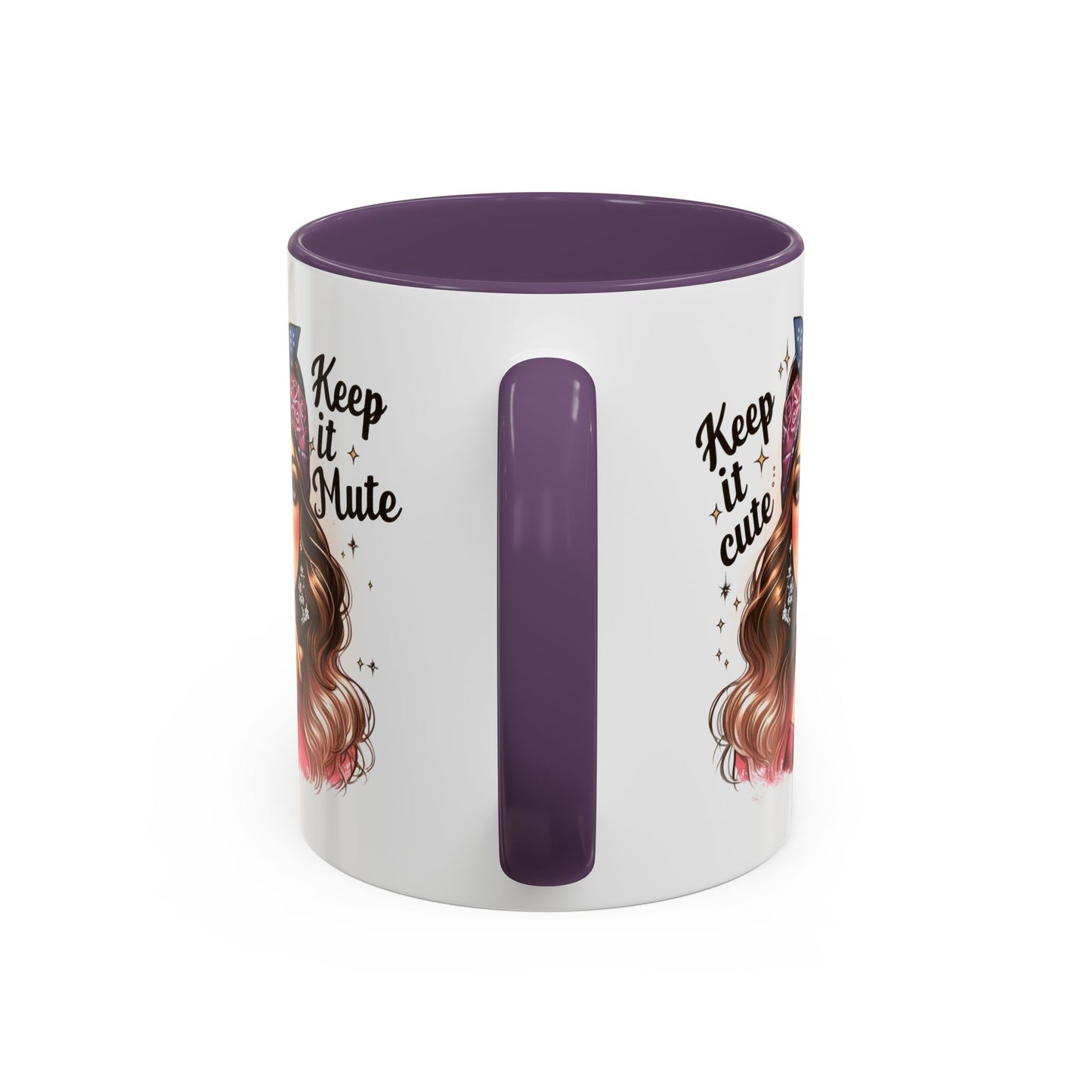 Humor Mug - Keep It Cute Keep It Mute