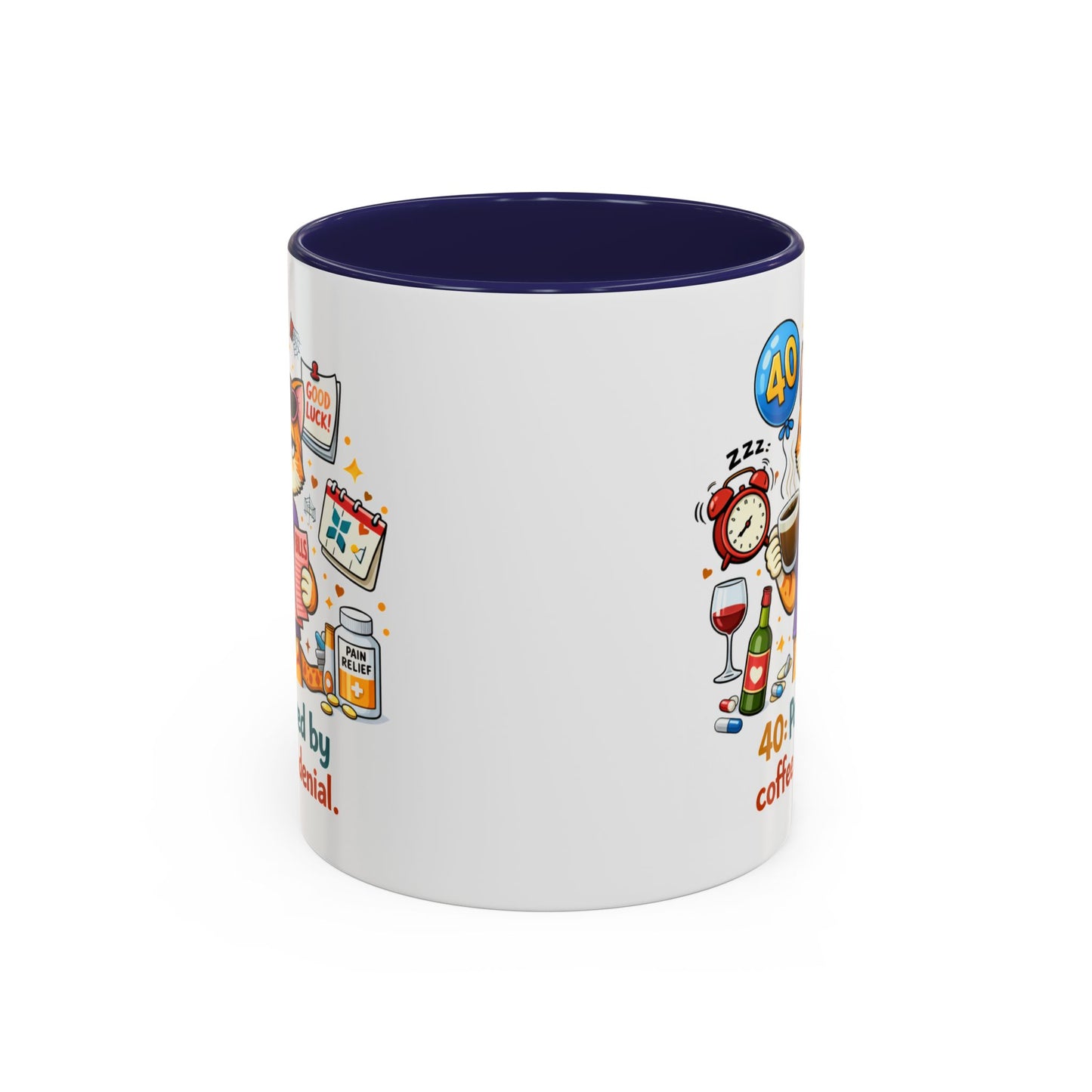 Birthday Mug - 40 Powered By