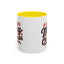 Christmas Mug - Merry Christmas Black Red & White Baseball Text