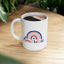 4th of July Mug - America Patriotic Rainbow