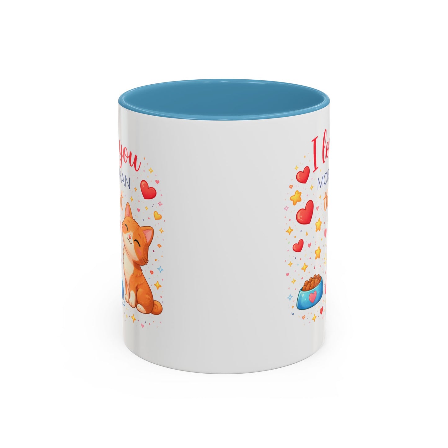 Anniversary Mug - I Love You More Than The Cat
