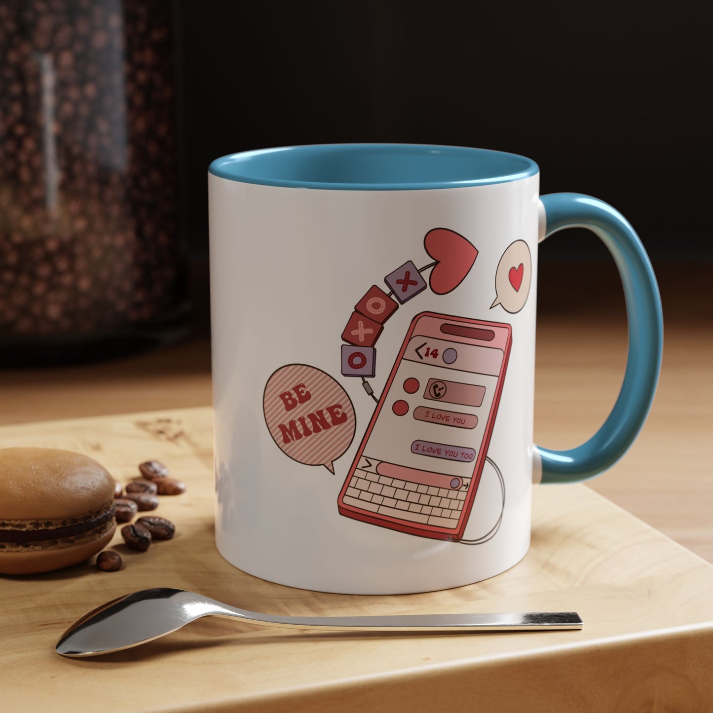 Valentine's Day Mug - Be Mine I Love You