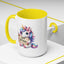 Birthday Mug - Girl Unicorn Happy Birthday Sign