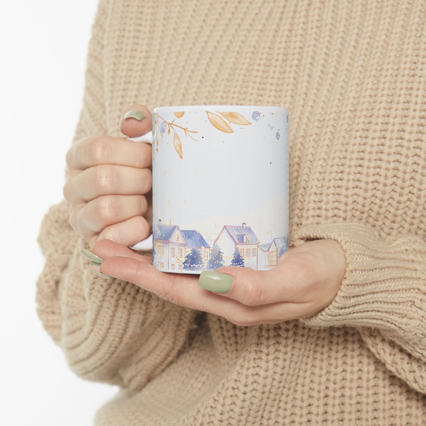 Christmas Mug - Christmas Town Wrap 3