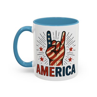 4th of July Mug - America Rock On