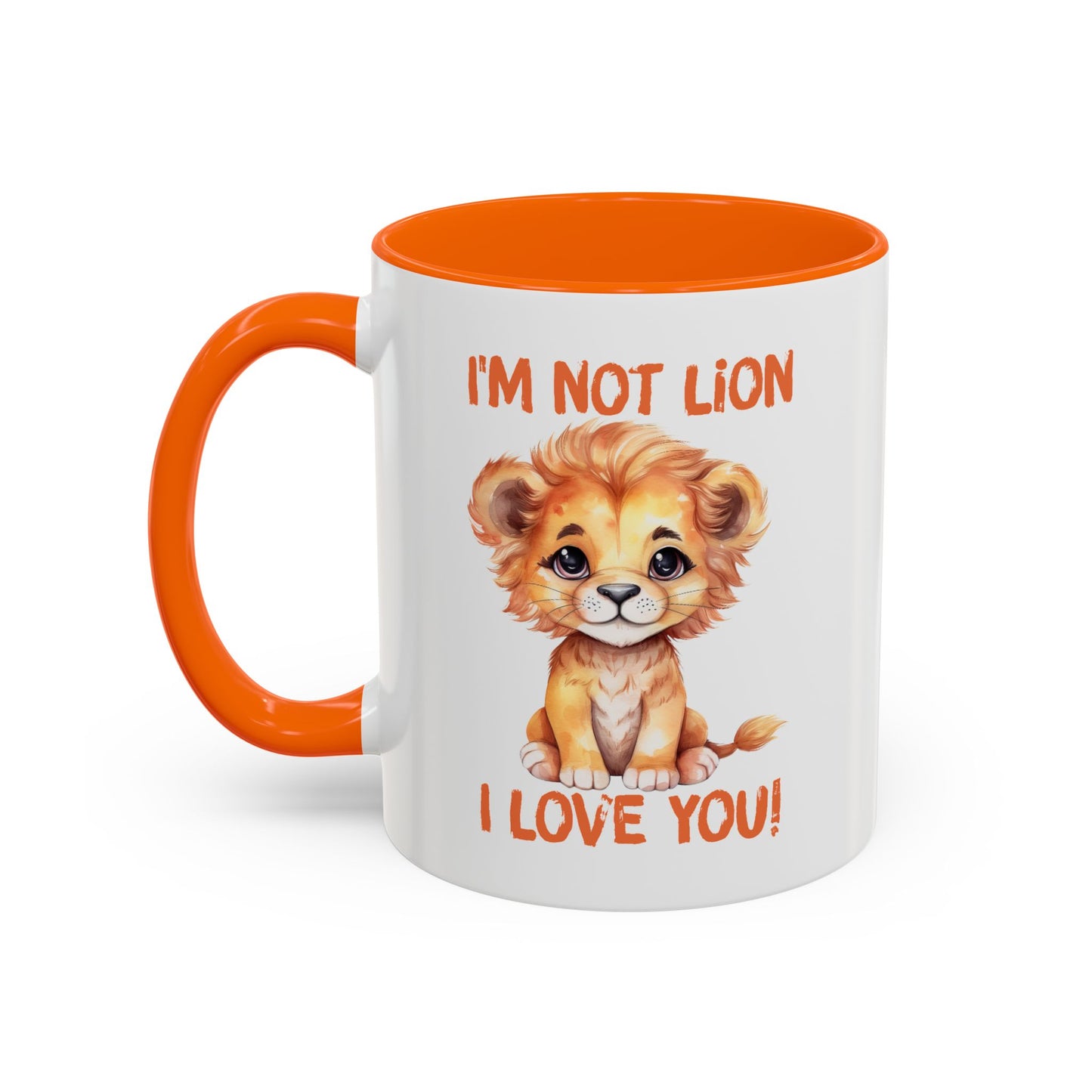 Valentine's Day Mug - I'm Not Lion I Love You