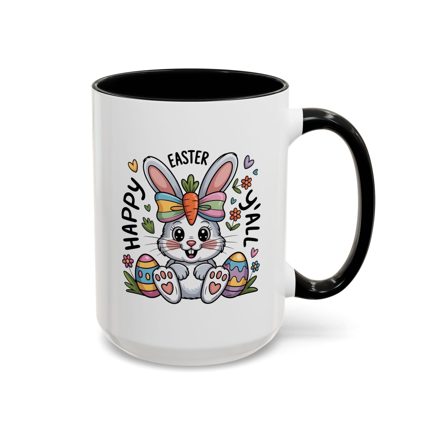 Easter Mug - Happy Easter Y'all Bunny