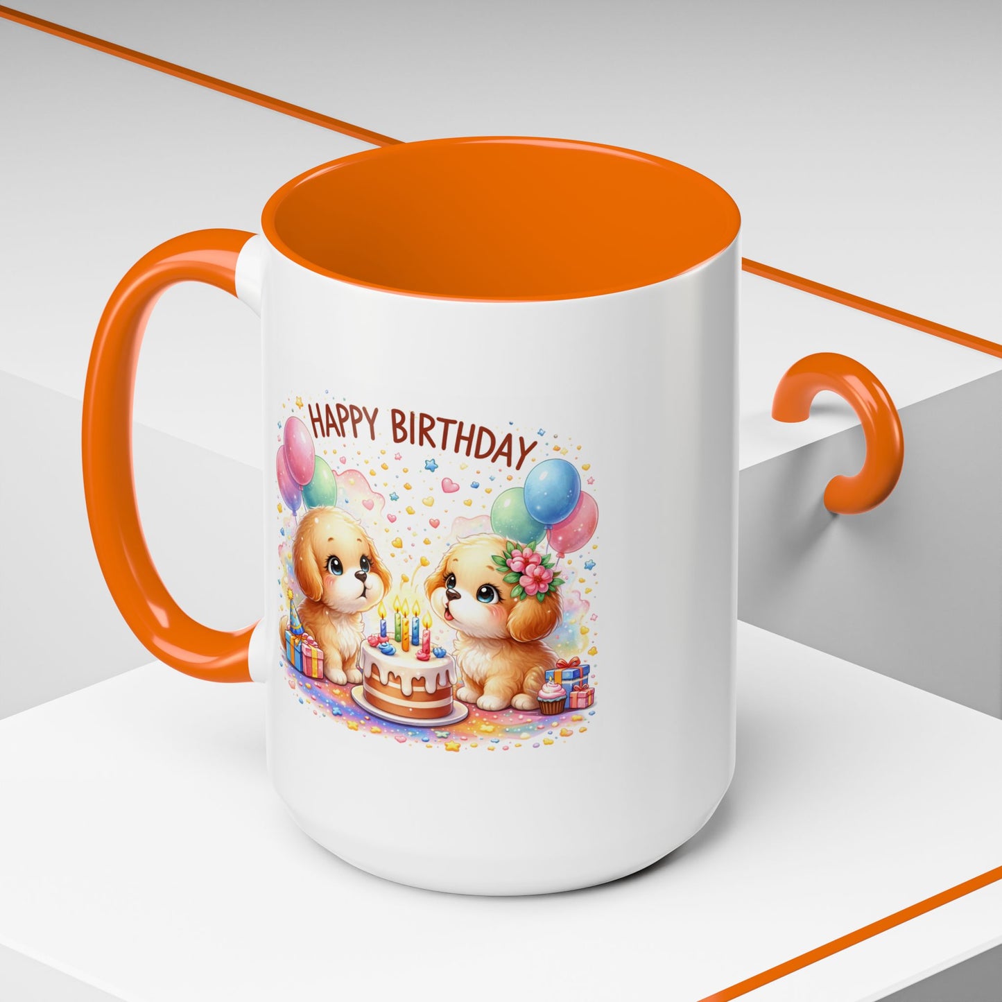 Birthday Mug - Birthday Puppies
