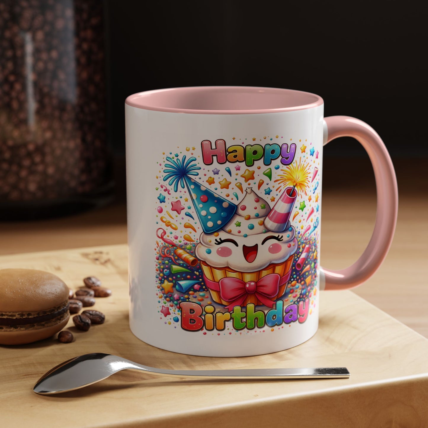 Birthday Mug - Happy Cupcake