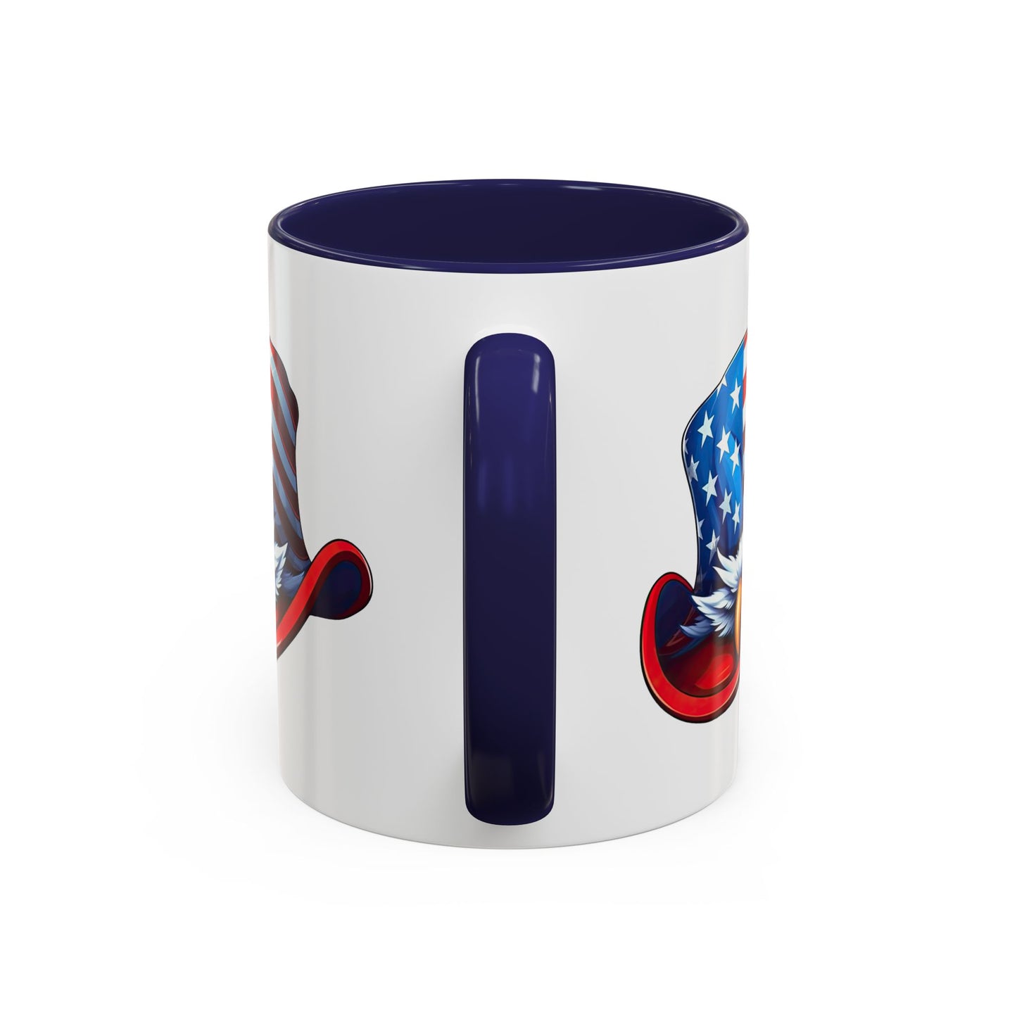 4th of July Mug - Bald Eagle American Hat