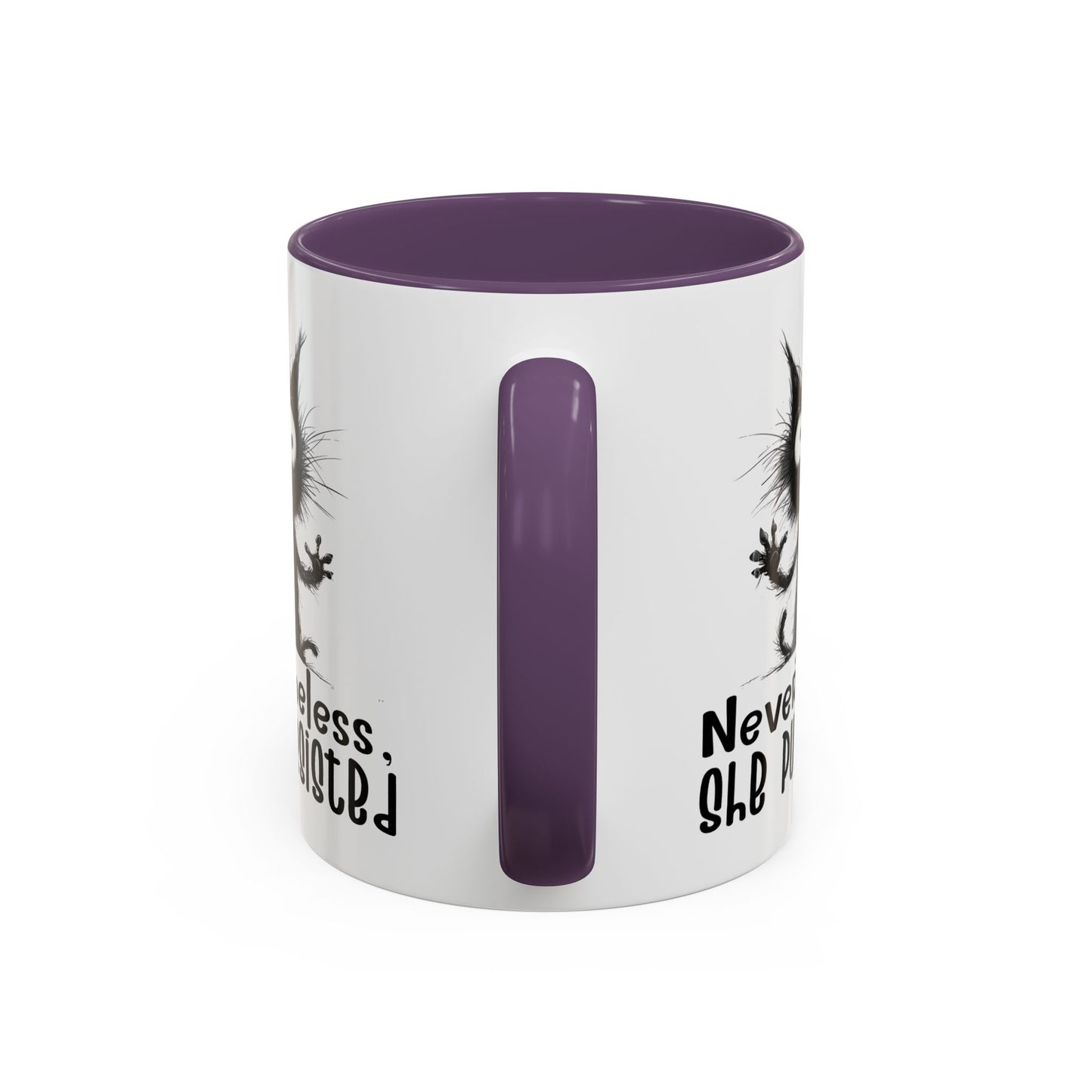 Animal Mug - Nevertheless, She Purrsisted
