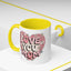 Mother's Day Mug - Love You Mom Retro Heart