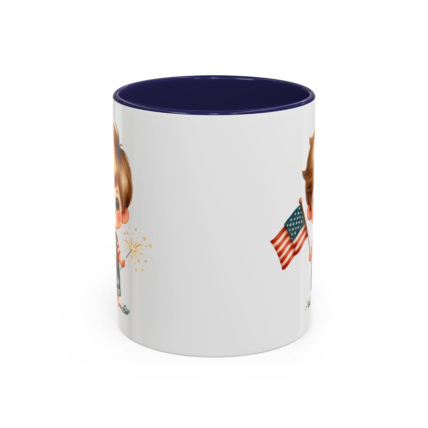 4th of July - American Boy Flag 2