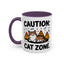 Animal Mug - Caution: Cat Zone