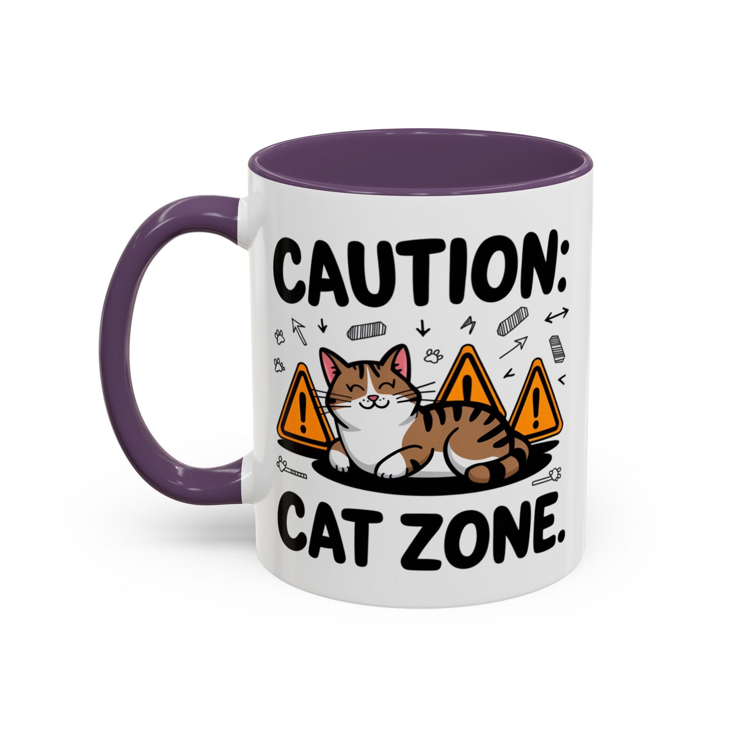 Animal Mug - Caution: Cat Zone