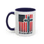 Religious Mug - One Nation Flag Cross