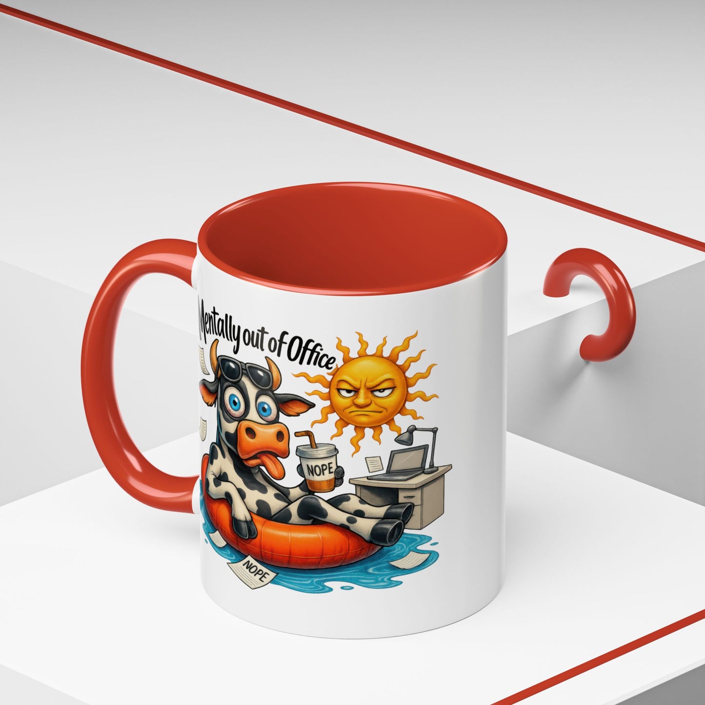 Office Mug - Mentally Out Of Office