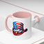 4th of July Mug - Bald Eagle American Hat