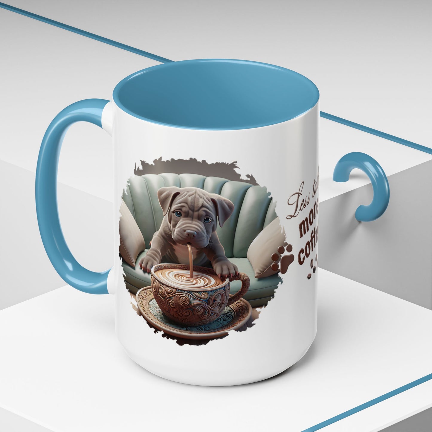 Animal Mug - Dog Coffee Wrap 25