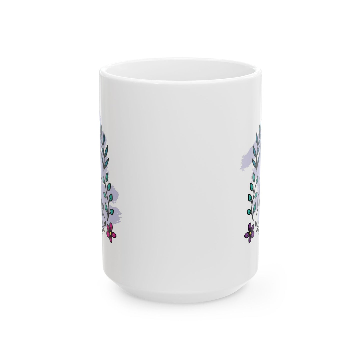 Motivation Mug - You Don't Have to Be Perfect To Be Amazing Flowers