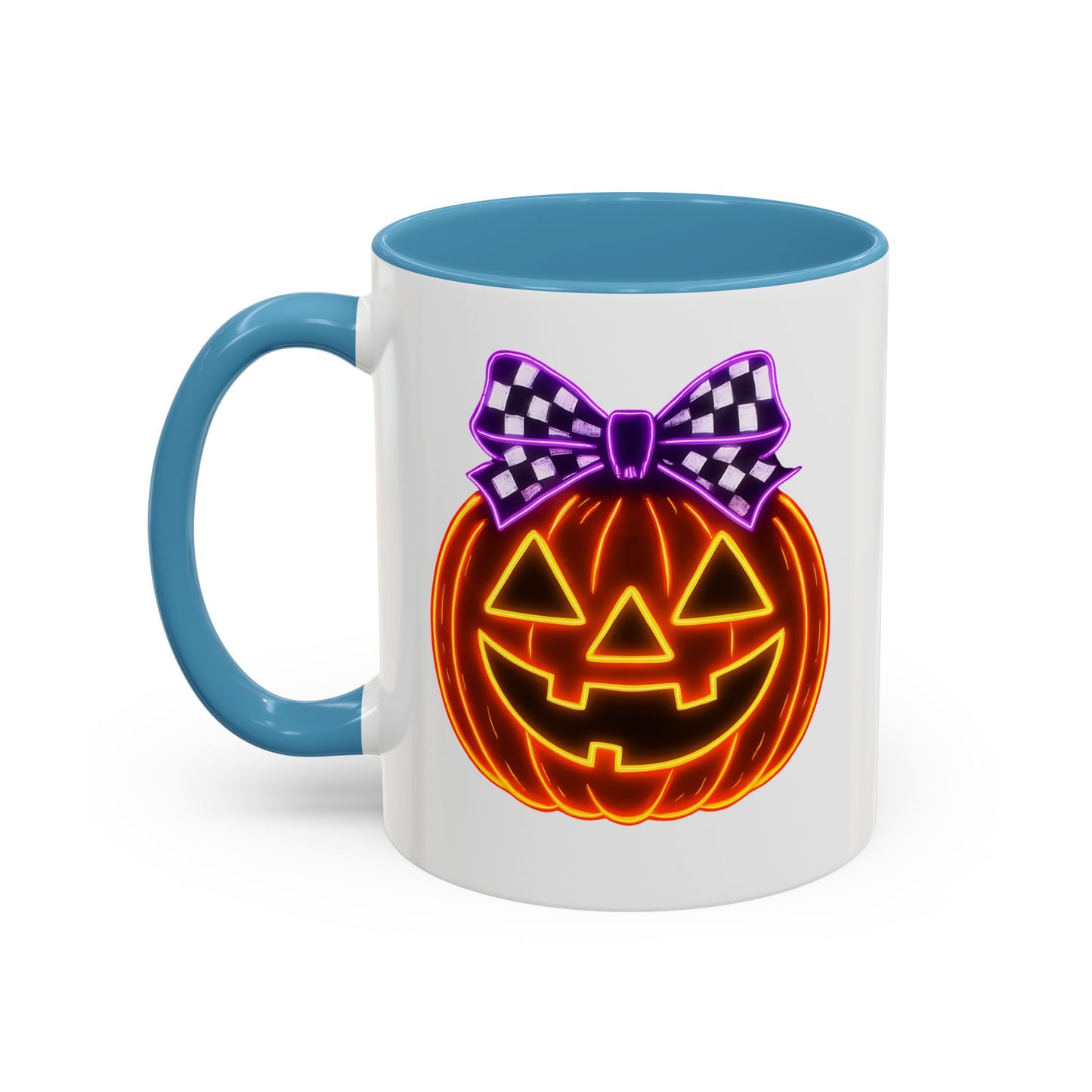 Halloween Mug - Purple Bow's Pumpkin