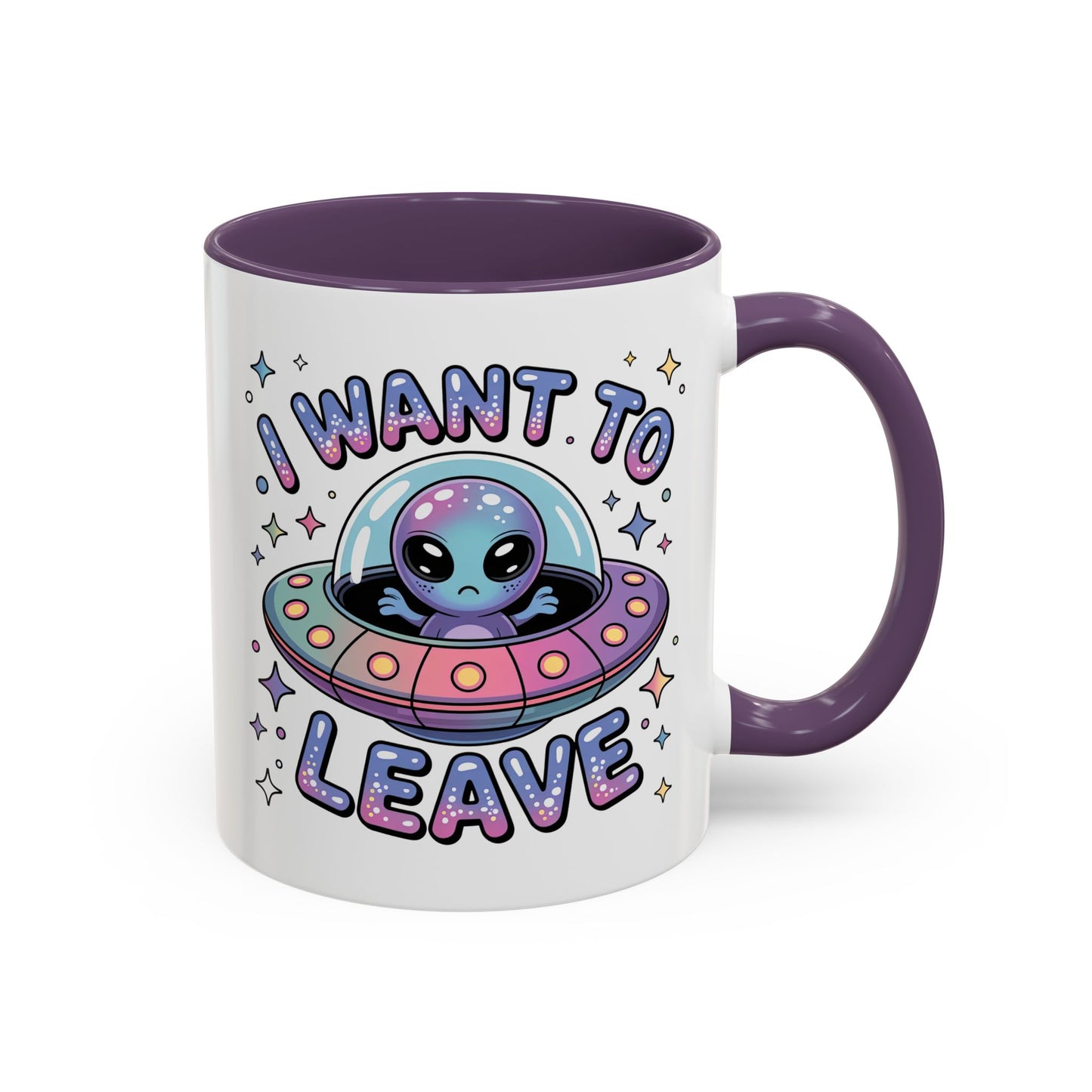 Alien Mug - I Want To Leave