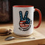 4th of July Mug - All American Girl Peace Sign