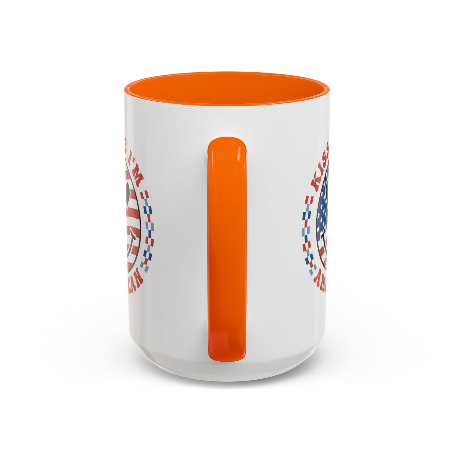 4th of July Mug - Kiss Me I'm American
